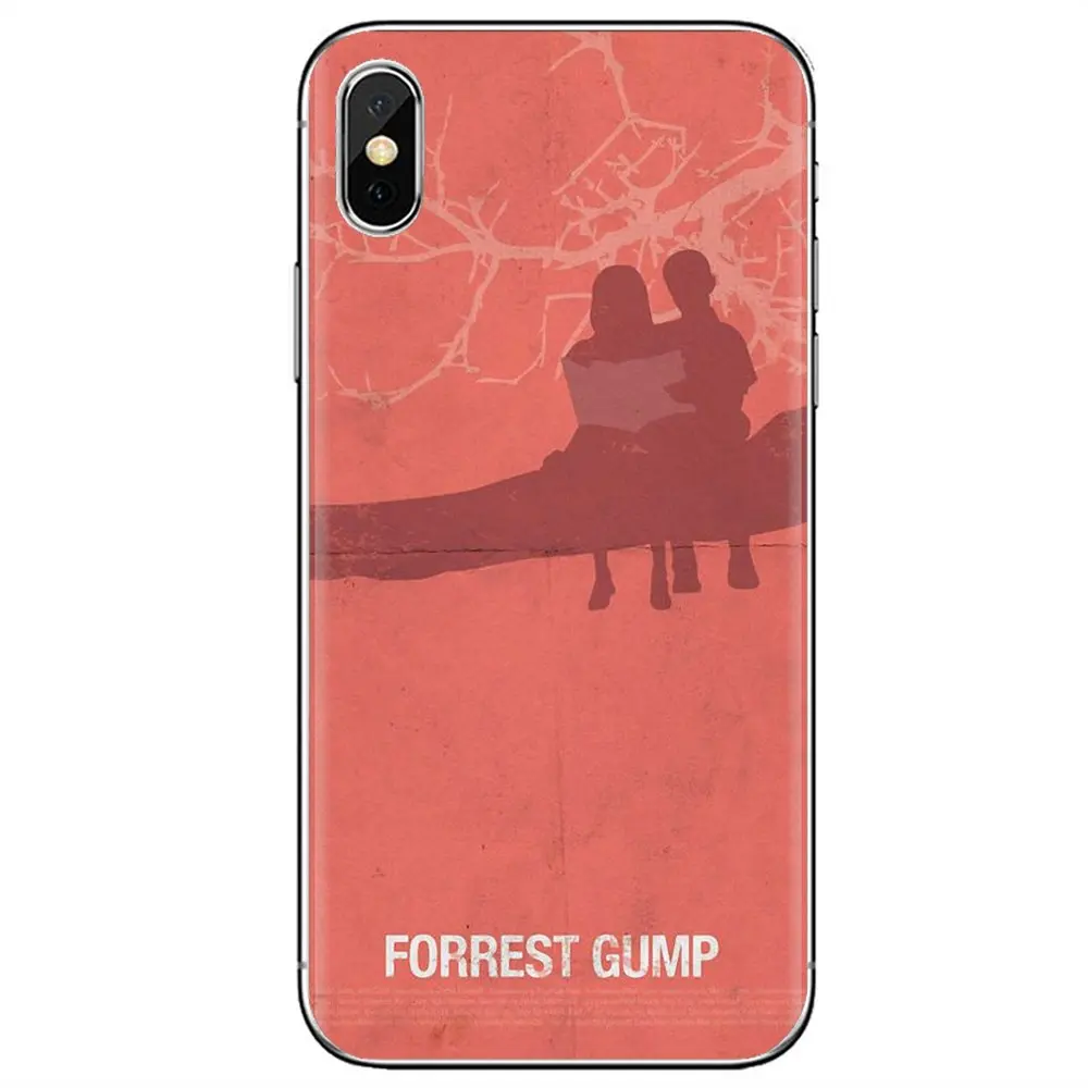 Для iPhone 11 Pro 4 4S 5 5S SE 5C 6 6S 7 8 X XR XS Plus Max для iPod Touch Forrest Gump Tom Hanks плакат по фильму мягкий