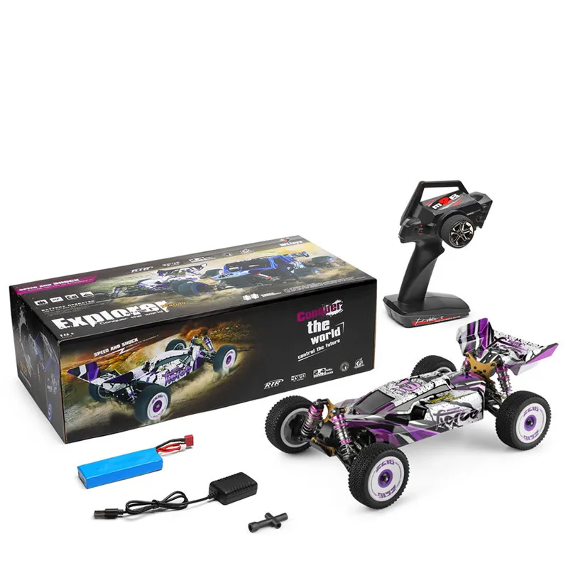 

Wltoys 124019 RTR 1/12 2.4G 4WD 60km/h Metal Chassis RC Car Off-Road Vehicles 2200mAh Models Kids Toys Gift Racing Drift