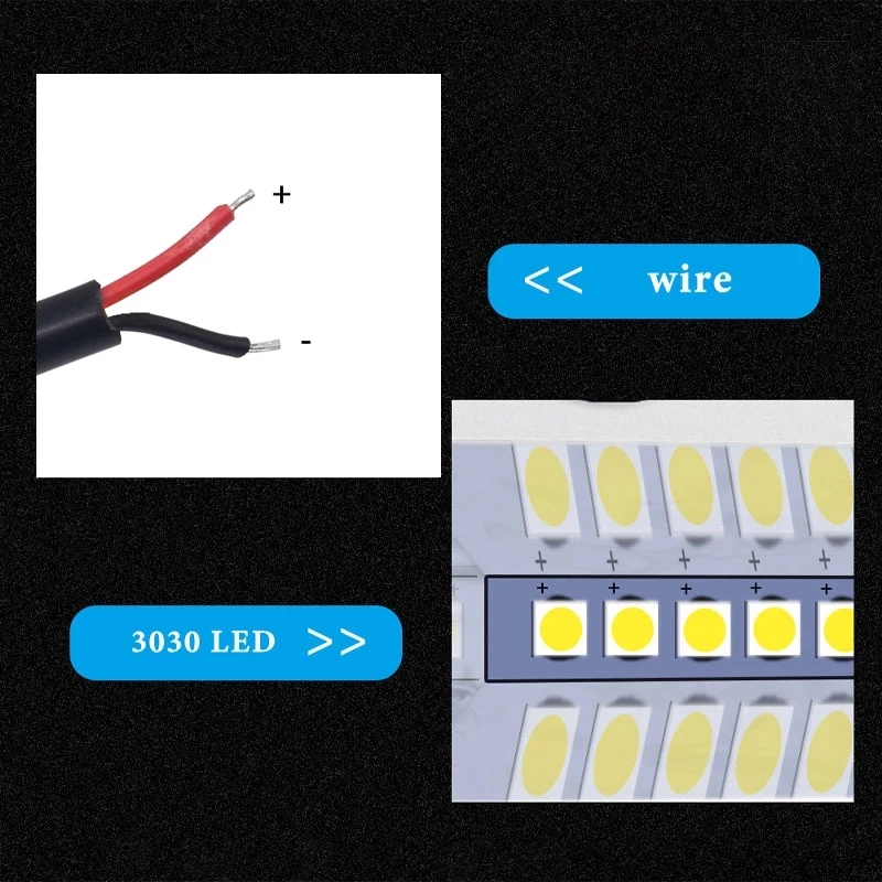 2 шт 12В 54 Вт Рабочий светильник светодиодный бар 3030 18SMD для седельный тягач SUV 4x4