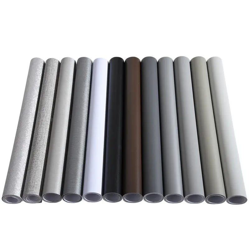 

Solid Color Self-adhesive Wallpaper Waterproof and Moisture-proof Bedroom Boy Wardrobe Desktop Furniture Renovation Wall Sticker
