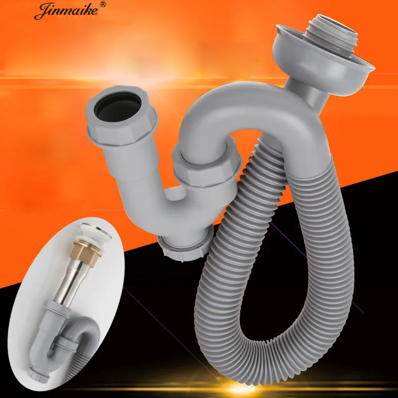 S образная пластиковая сливная раковина из нержавеющей стали дезодорант