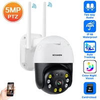 5mp wifi ptz ip security camera outdoor waterproof auto tracking color night vision cctv video surveillance camera wireless 2mp