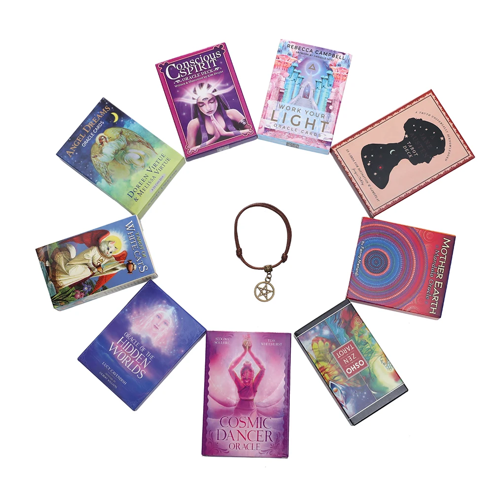 

Tarot Board Game Toys Oracle Rider Waite Party Divination Prophet Prophecy Card Poker Board Gift Checkerboard