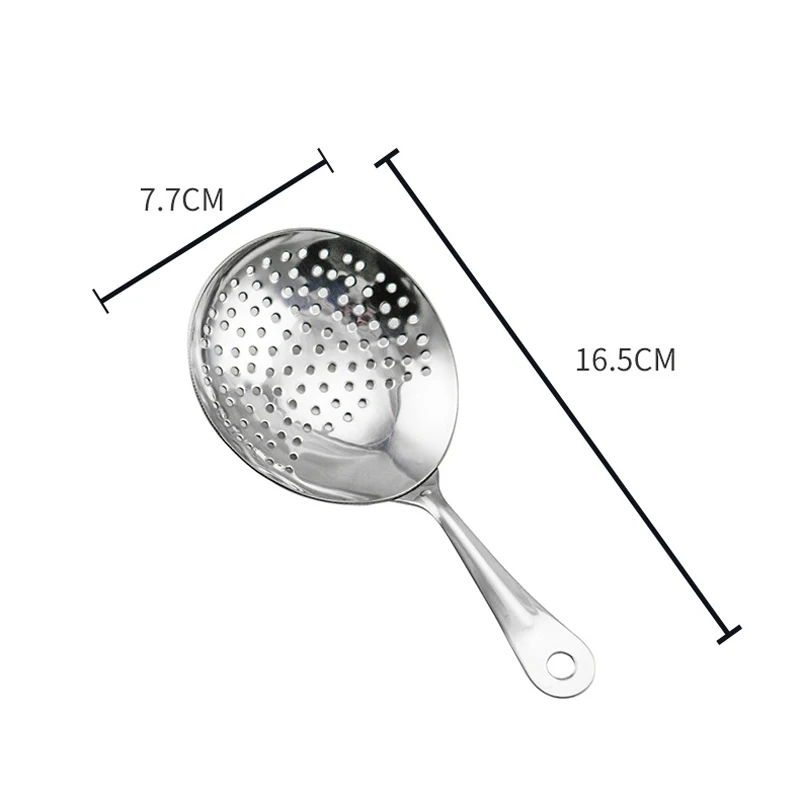 

Portable Stainless Steel Ice Filter Bar Bartender Cocktail Shaker Gadgets Ice Strainer Bar Tools Colander Fine leak Accessories