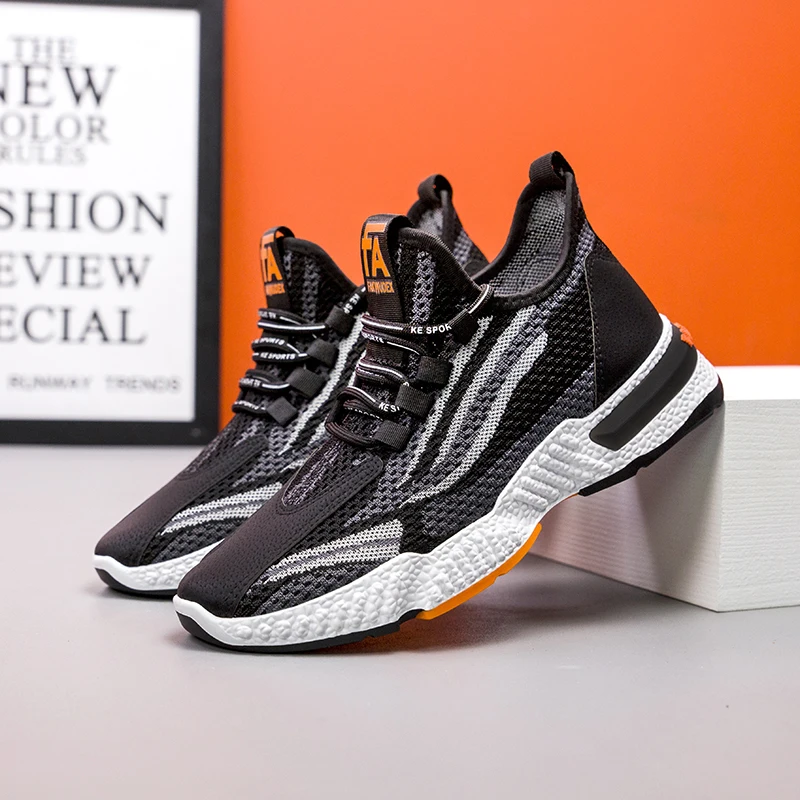 

Summer Light Breathable Men's Work Shoe Sneakers Anti-smashing Work Shoes For Men Mesh Upper Sport Shoe Outside Casual Shoes men