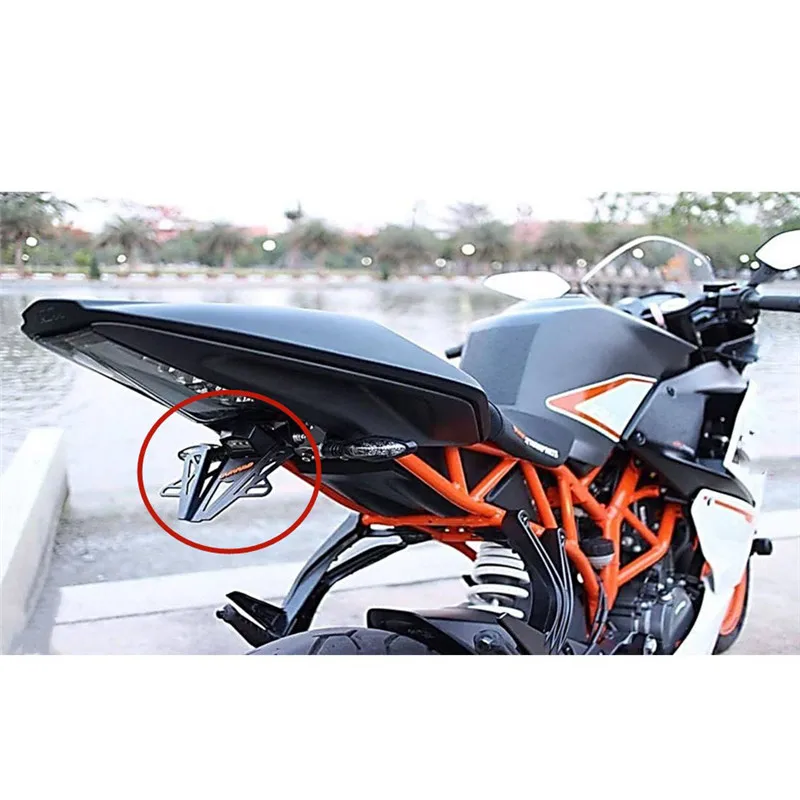 Для KTM DUKE 390 2013-2016 duke Аксессуары для мотоциклов лампа установки номерного знака |
