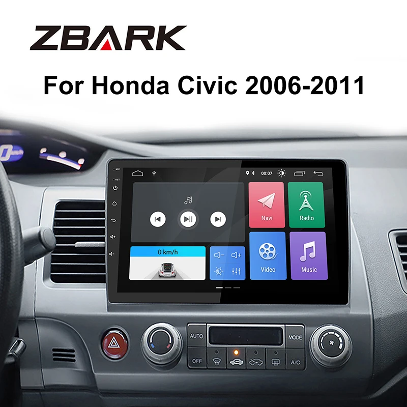 ZBARK 10 1 дюймов HD сенсорный экран автомобиля стерео Мультимедиа Радио плеер Mirrorlink