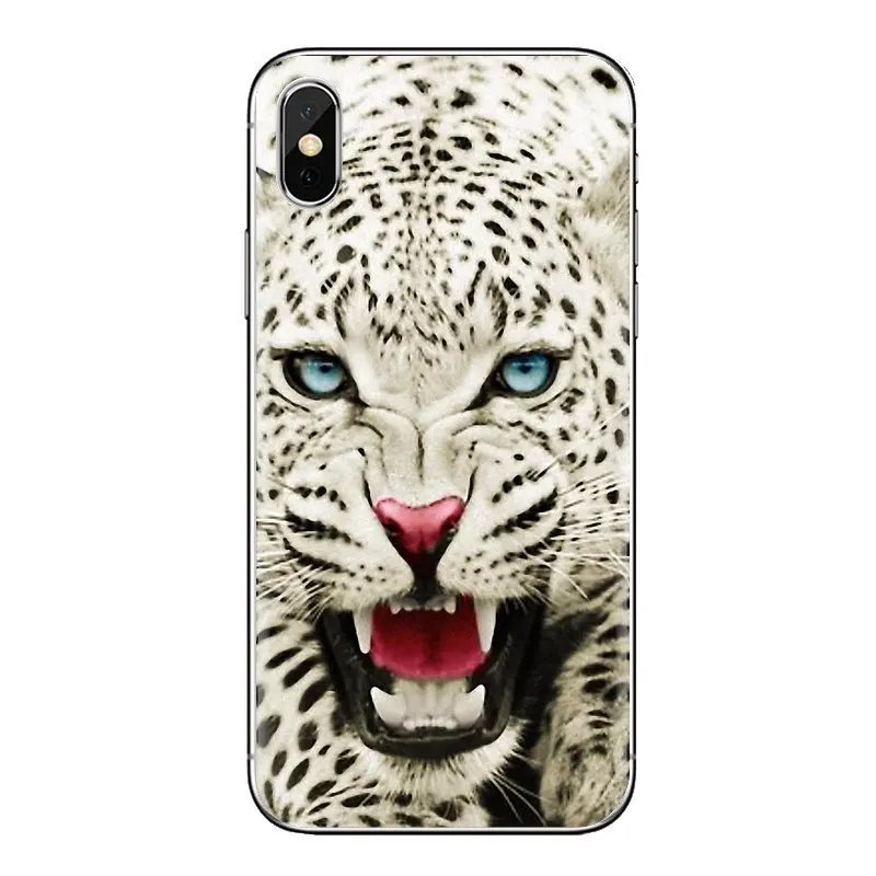 Классический покер лев тигр Волк Кот прозрачный ТПУ чехол сумка для iPod Touch Apple iPhone