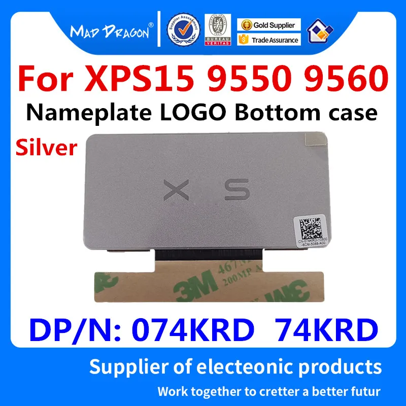 For XPS15 9550 Ноутбук табличка с логотипом для Dell XPS 13 9343 9350 9360 XPS 15 9550 9560 9570 7590 точность 5510 5520 5530 5540 - Цвет: For XPS15 9550