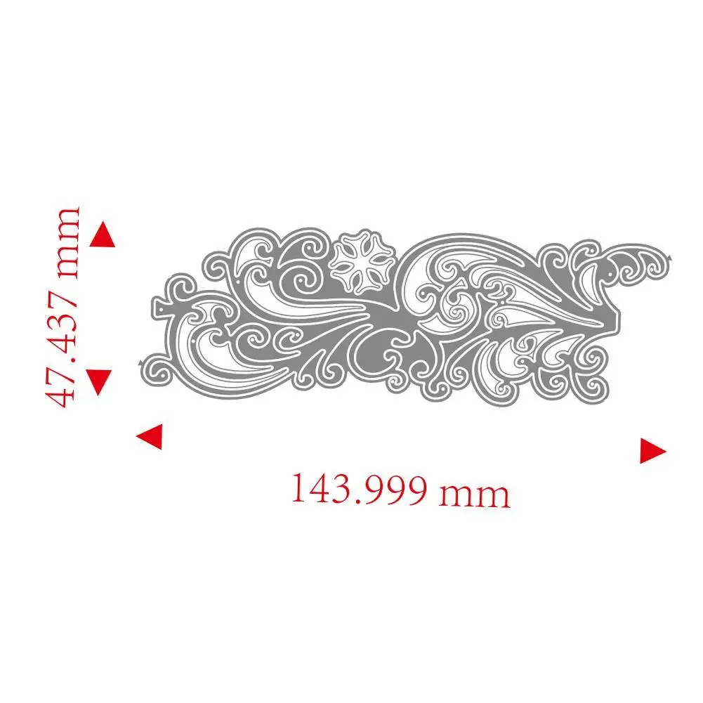 

Ocean Beach Wave Metal Cutting Dies Special Background Stencil Decorative Craft For Embossing Stencil DIY Scrapbook Paper Album