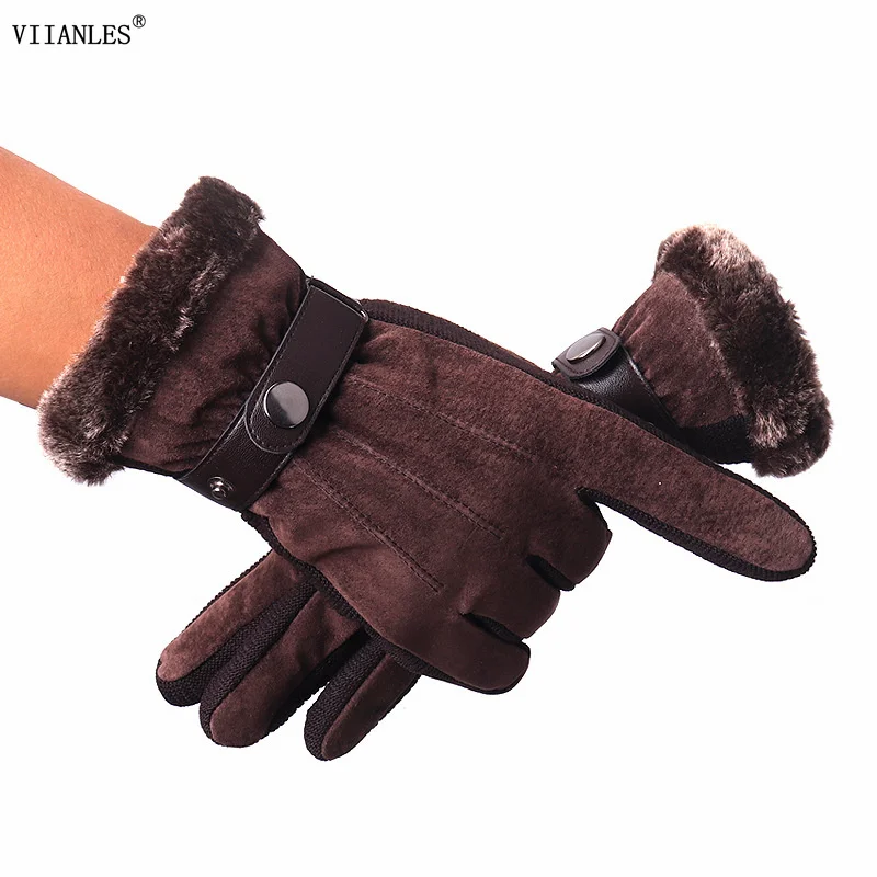 

VIIANLES Winter Outdoor Ski Riding Gloves Windproof Keep Warm Motorcycle Accessories Touched Screen Mittens Anti Slip Snow Sport