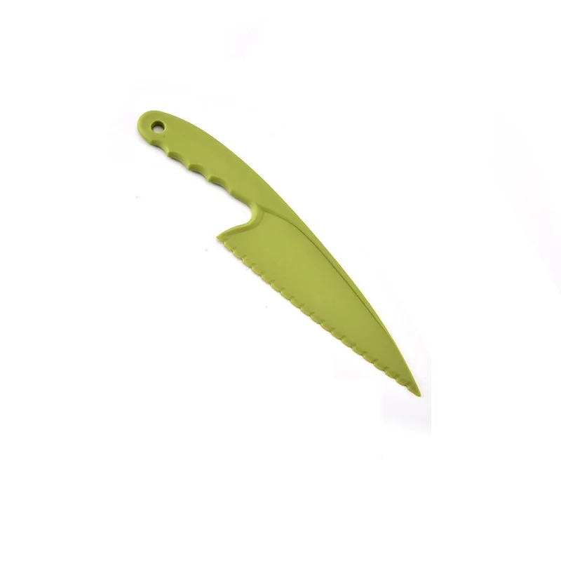 1 шт. пищевой PP нож для резки теста пиццы пластиковый торта хлеба с зубцами