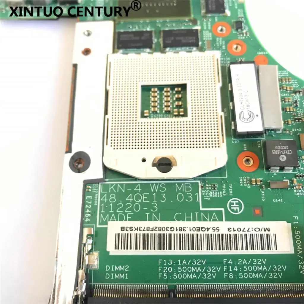 11220 3 for lenovo thinkpad w530 laptop motherboard 48 4qe12 031 k2000m 2gb qm77 gpu n14p q3 a2 0c00032da 11220 1 100 tested ok free global shipping