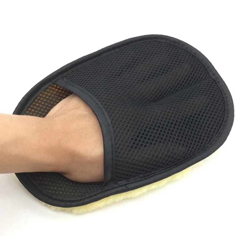 

New Car Wash Tools Car Wash Gloves Car Cleaning Wool Gloves Wool Velvet Car Gloves Car Accessories Comfortable Styling