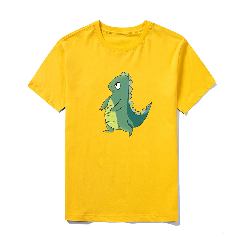 Футболка мужская хлопковая свободного покроя забавная Милая уличная одежда с