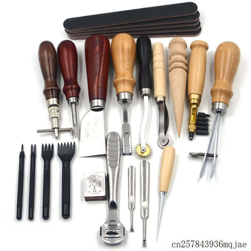 Сделай сам ручное устройство для кожевенного ремесла игла кожи булавка дрифта