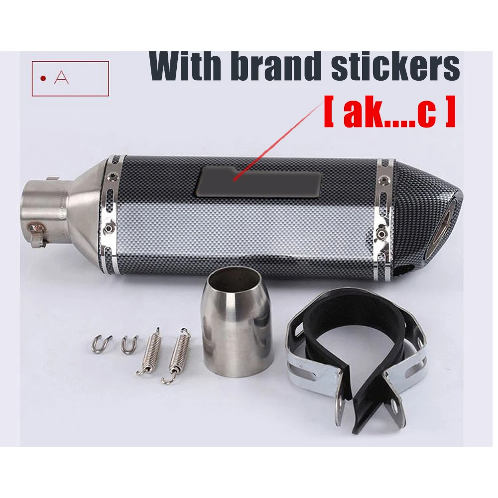 

Глушитель выхлопной трубы для мотоцикла, глушитель для Triumph speed triple HONDA af24 forza 2019 nc700s silver wing 600