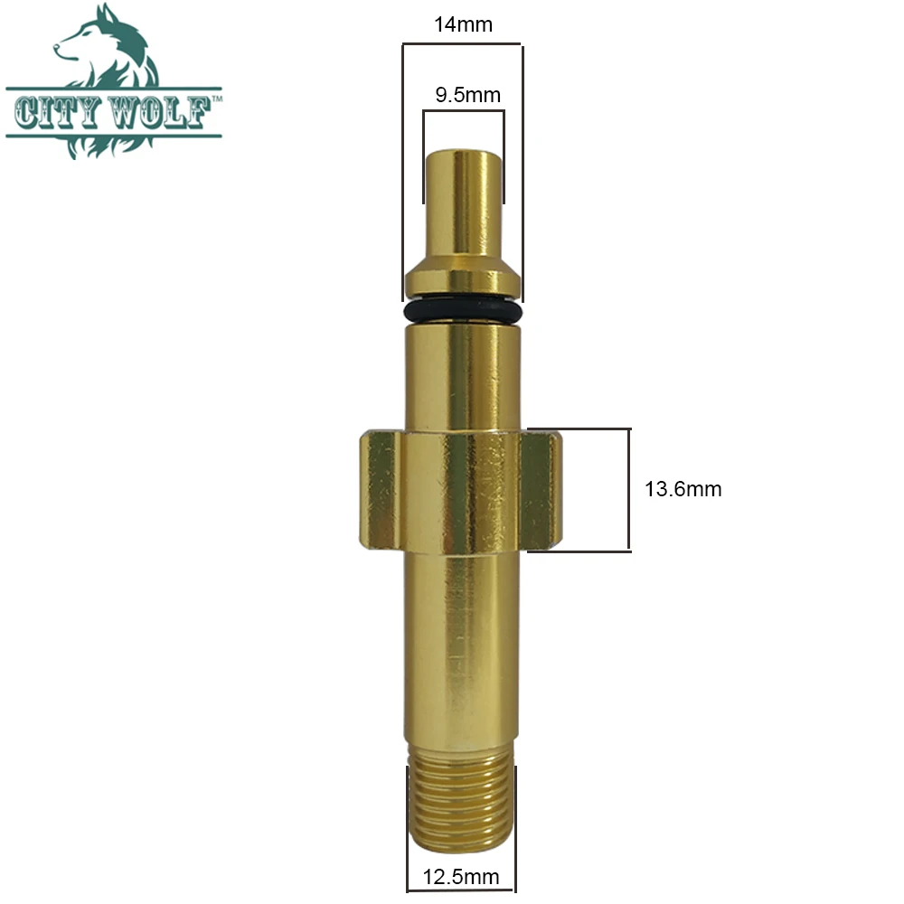 Алюминиевая насадка для автомойки высокого давления City Wolf пенораспылитель