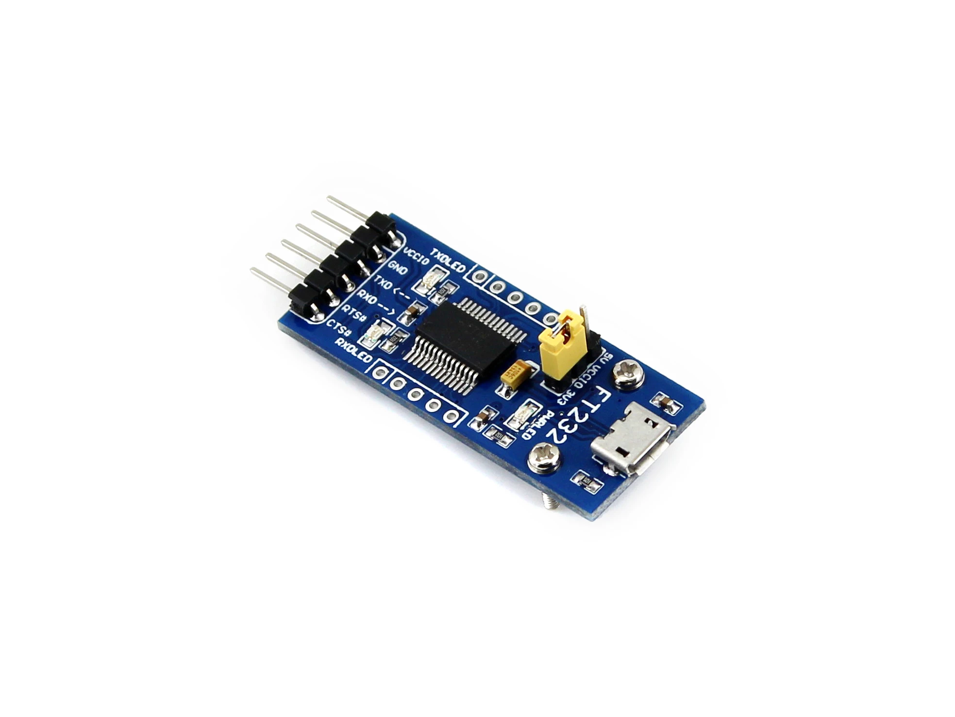 Оригинальный модуль Waveshare FT232 USB UART Board (micro) FT232RL поддерживает Mac Linux Android Windows
