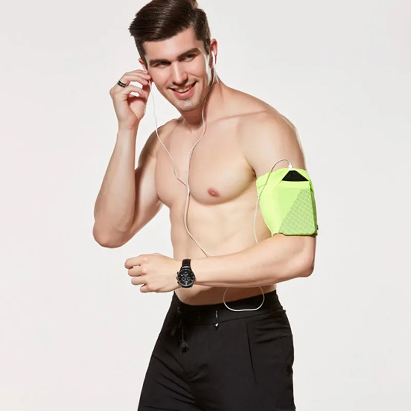 

Running mobile phone arm bag men and women sports arm sleeve fitness small objects elastic arm bag elastic running personal wris