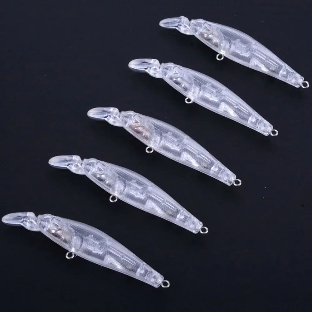 10 шт прозрачная бионная приманка в виде гольяна Воблер для рыболовной наживки
