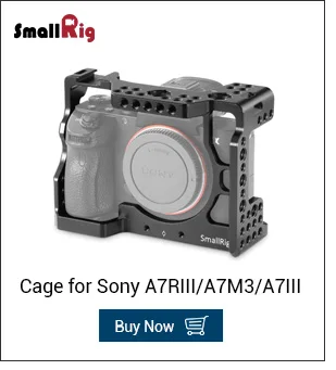 Быстросъемная пластина SmallRig A7R3 L для sony A7M3 l-кронштейн для sony A7 III/A7R III с Arca style Plate 2122