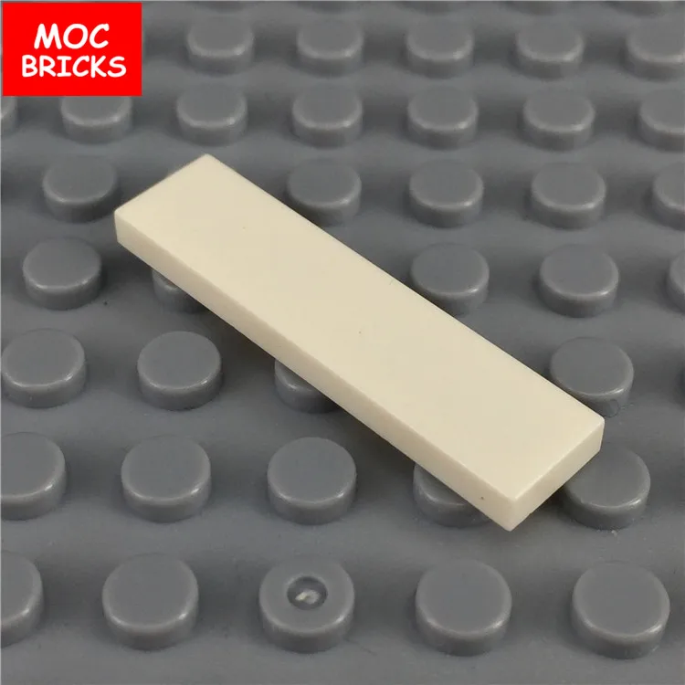 10 шт./лот MOC кирпичи сделай сам индивидуальная плитка 1x4 подходит для 2431