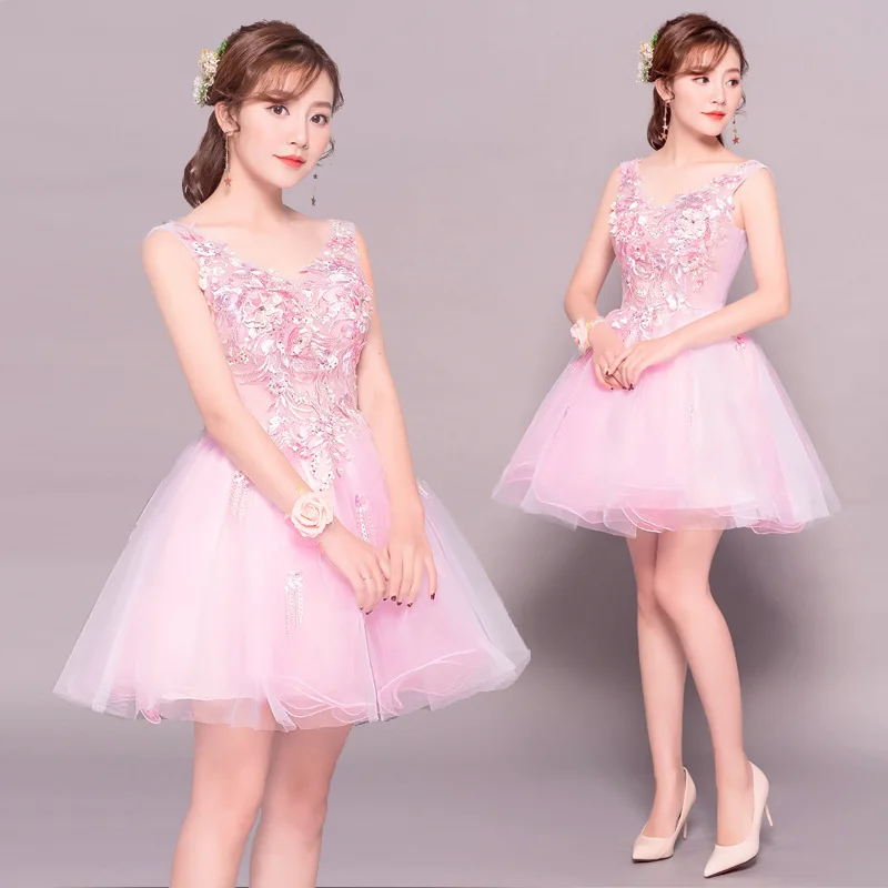 Элегантное платье Quinceanera 2021 гриффона с V-образным вырезом и милым цветочным