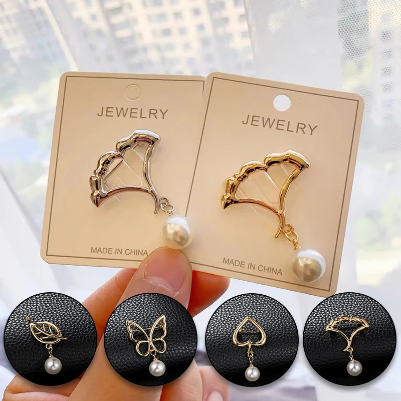 1 шт. простой глянцевый Сплав Брошь для женщин костюм аксессуары жемчужные бусины