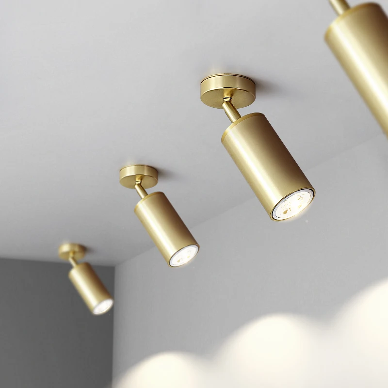 

TRAZO Nordic Gold/White/Black Ceiling Lights Fixtures Modern Kitchen Hallway Balcony Ceiling Lamps Plafonnier Lampara De Techo