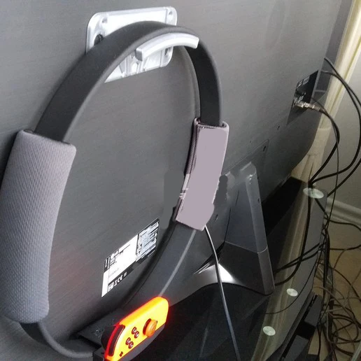 

Кронштейн для хранения Фитнес-круга для Nintendo Switch Ns настенный бесследный игровой контроллер для ногтей высокого качества с 3D принтом