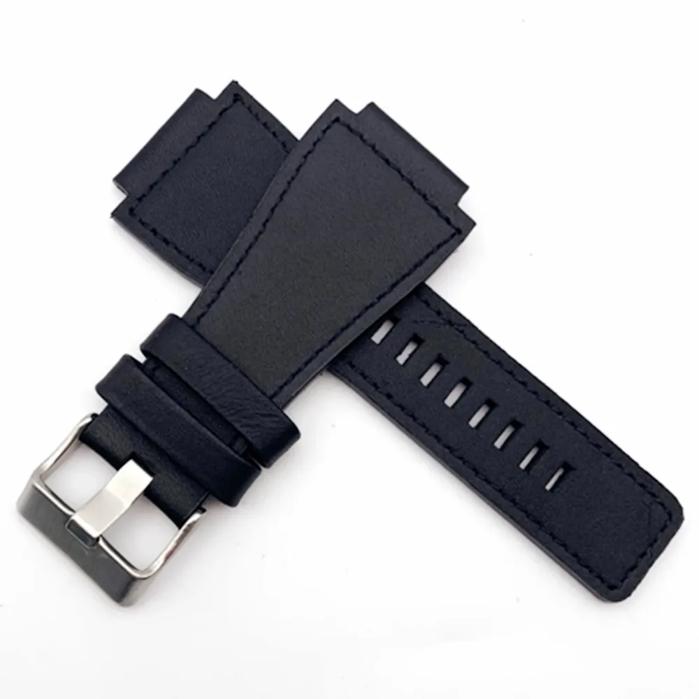 Браслет из натуральной кожи для BR0392 мужской ремешок часов с выпуклым интерфейсом