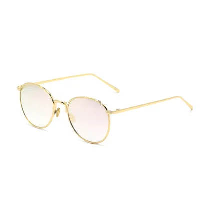 

2021 new round box exquisite sunglasses ladies in Europe, America and online celebrity with sunglasses