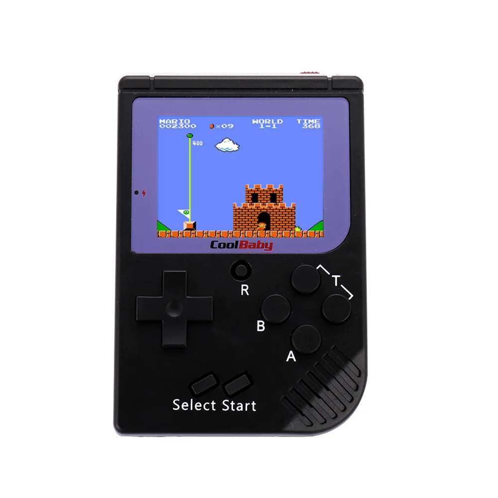 Red Мини CoolBaby портативная игровая консоль встроенный 129 Классический игровой консоли подарок для детей 8-Bit портативные игровые консоли - Цвет: Red