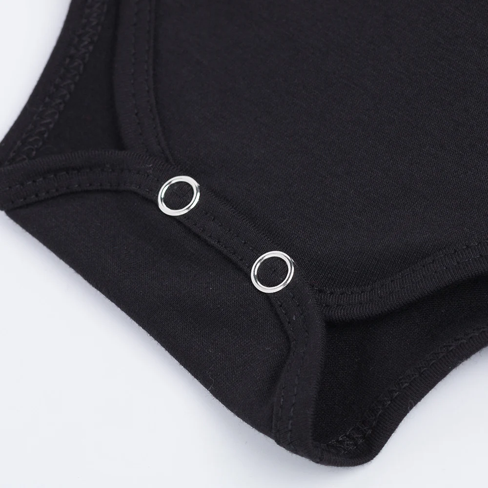 Детская одежда для дня рождения Черный комбинезон с принтом зебры маленьких