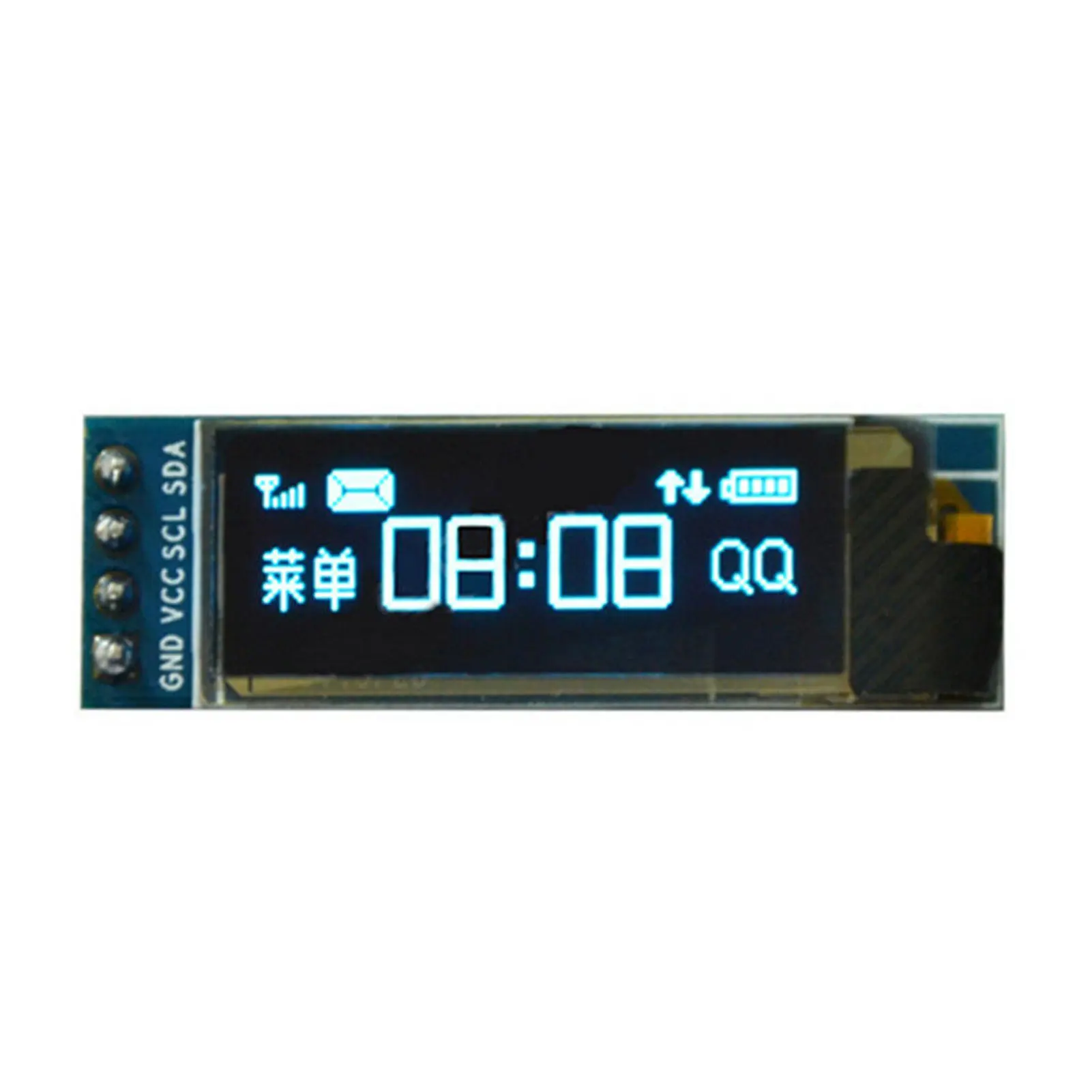 091 Inch OLED LCD LED Display 4 Pin 128x32 I2C Serial OLED Module SSD1306 Driver IIC Communicate For Ardunio PIC Screen Board