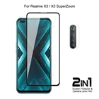 Для объектива камеры Realme X3  X3 SuperZoom, защитная пленка и полное покрытие, защитное закаленное стекло, защита экрана телефона