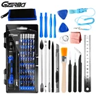 Набор инструментов для ремонта смартфонов GZERMA 80115 в 1, Набор прецизионных отверток с портативной сумкой для iPhone, iPad, MacBook, игровая консоль