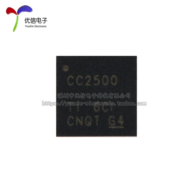 

5PCS/ original authentic CC2500RGPR QFN-20 2.4GHz RF transceiver chip