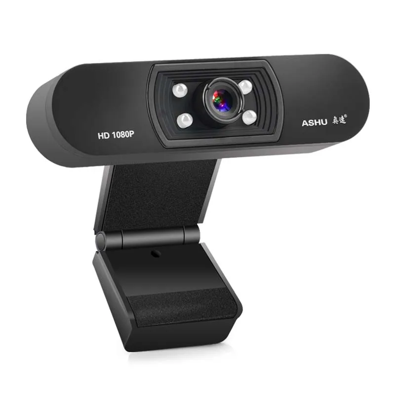 

H800 1920*1080P High Definition Webcam HDTV Video Calling Teleconference with Built-in Microphone Camera for Laptop Desktop