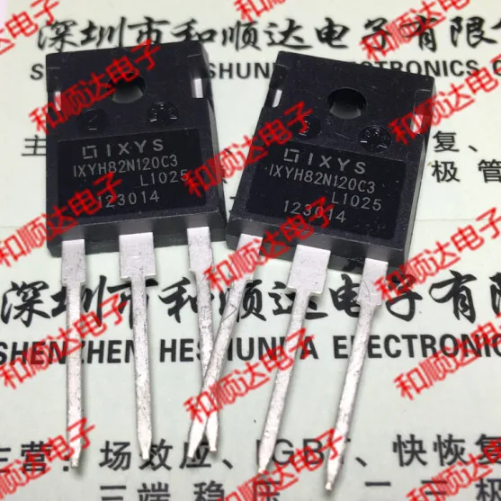 

10pcs/lot IXYH82N120C3 New stock TO-247 IGBT1200V 82A