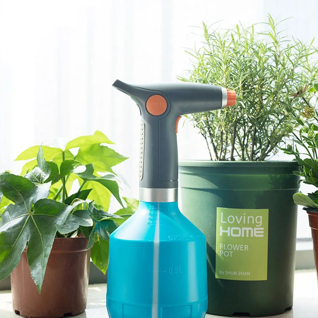 Автоматическая регулируемая насадка электрическая Лейка для комнатных и