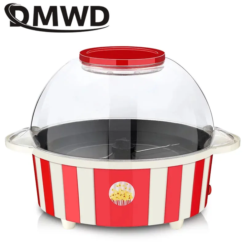 DMWD Бытовая мини-электрическая машина для изготовления попкорна с горячим воздухом, машина для изготовления попкорна, сделай сам, кукурузный Поппер, детский подарок, ЕС, США, вилка