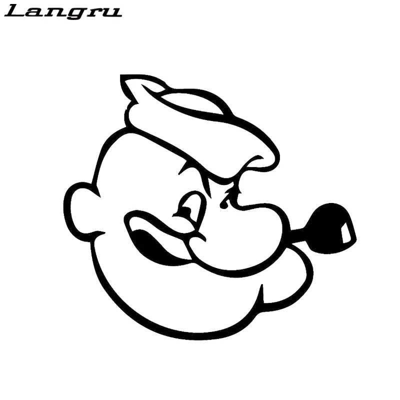 Забавная наклейка Langru 13 см * Для моряка байдарка каноэ аксессуары для автомобиля