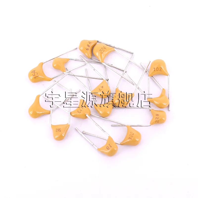 Multilayer ceramic capacito 50V 10PF 15PF 18PPF 20PF 22PF 27PF 30PF 33PF 39PF 47PF 50PF 56PF 68PF 5.08mm | Электронные