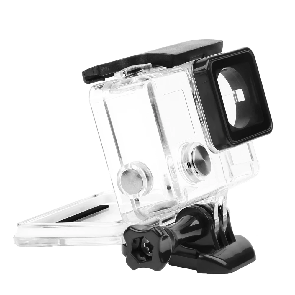 Аксессуары для Go Pro Водонепроницаемый чехол Gopro Hero 3 + / 4 защитный подводного