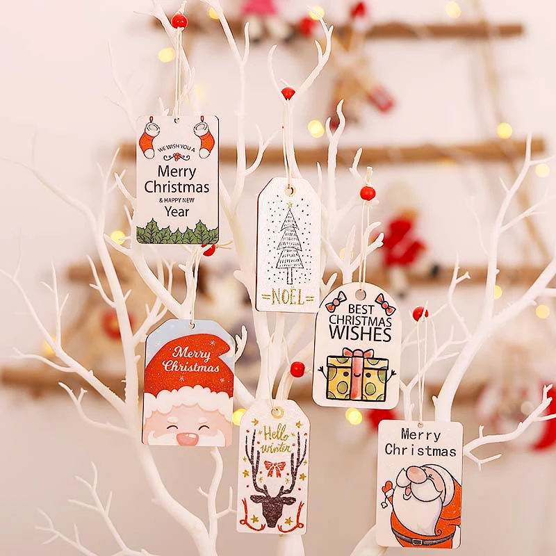 2 предмета деревянный окрашенный красочный автомобиль елка Рождественские