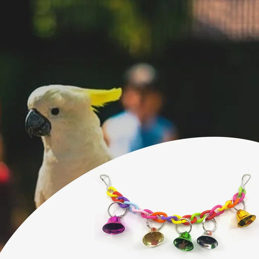 

Parrot Acrylic Suspension Bridge Ladder Creative Parrot Biting Toy Bird Parrot Toy Portable Bird Pet Supplies