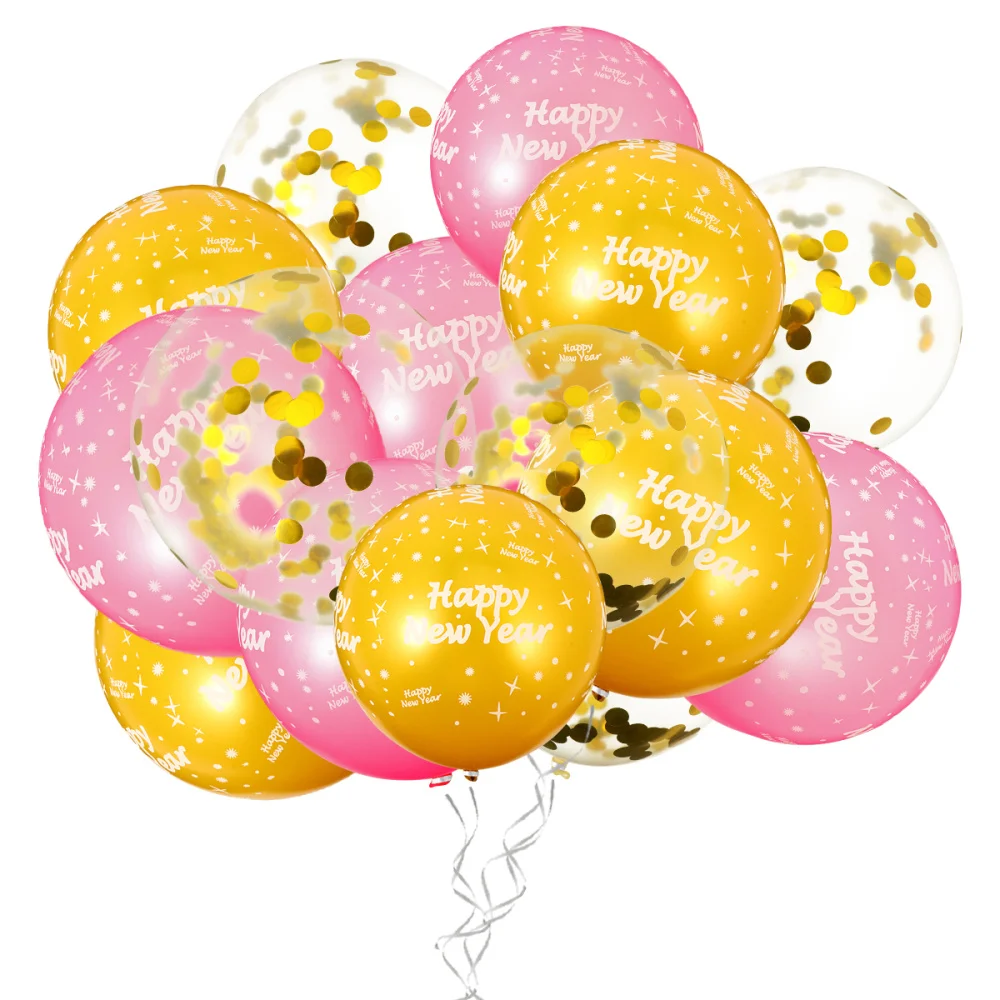 12 шт новогодний тематический латексный шар креативные вечерние воздушные шары