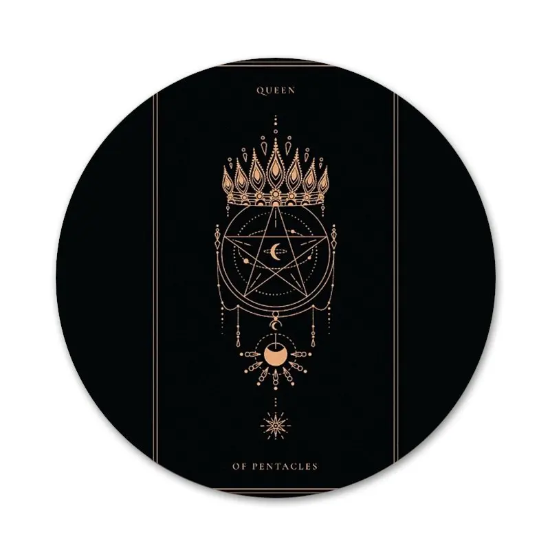 58 мм душа карты Таро значок брошь заколка аксессуары для одежды рюкзак украшения